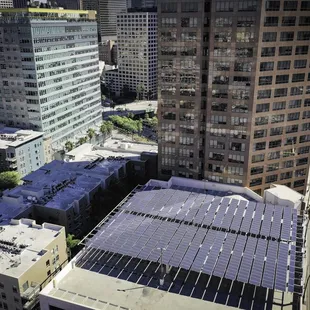 Solar Superstructure, Wilshire Blvd. Los Angeles