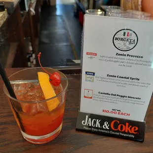 A much-needed Old Fashioned!