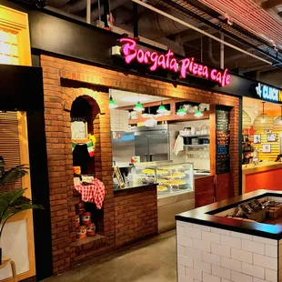 Borgata store front suite in Budd Dairy.