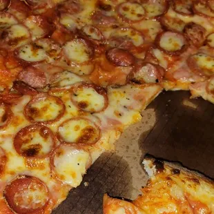 Even the cheese on this was "off" and not properly melted.