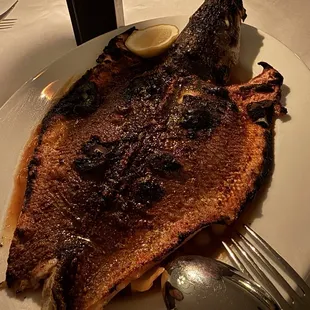 Whole Roasted Branzino
