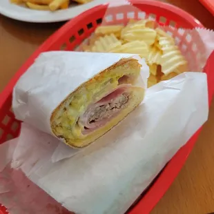 Lunch ,Cuban sandwich