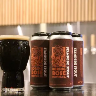Stampe Stout - Oatmeal Stout - 5% ABV