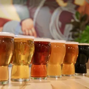 The 6 Core Beer Lineup