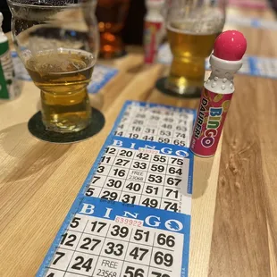 Bingo and brews