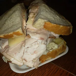So much turkey! Its like i get 4 sandwiches in 1! #8