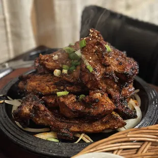 Grilled spareribs