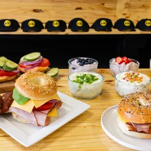 From breakfast and lunch sandwiches and our delicious potato pancakes we got you covered!