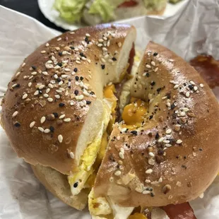 Breakfast sandwich