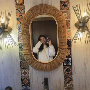 The bathroom was so cute!