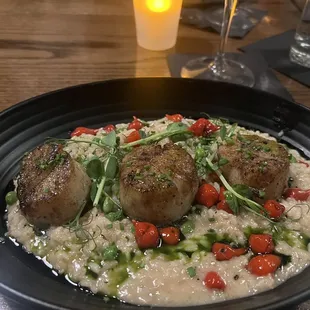 Scallop Risotto