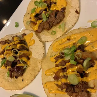 Bulgogi Steak Tacos