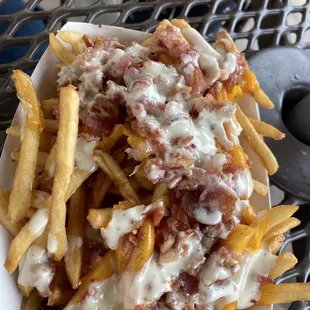 They were out of tots but this was YUM-MY!