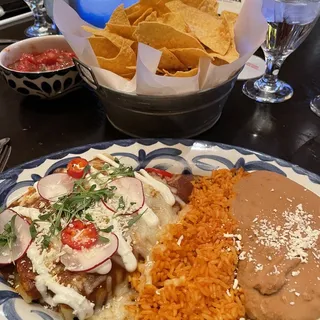 Chicken Enchiladas