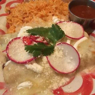 Carne Asada Enchiladas