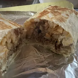 Asada California burrito