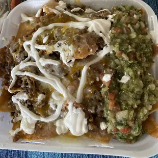 Asada Super Nachos