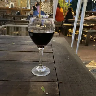 Merlot wine, tasted more like Cabernet