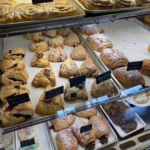 a variety of pastries