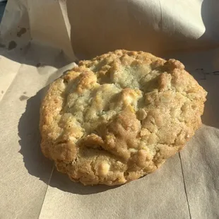 White chocolate chip cookie.  Wonderful