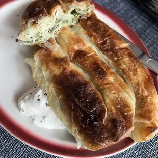 Bosnian Pita with Spinach and Cheese