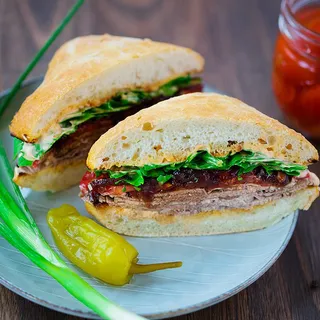 Beef Tongue Sandwich