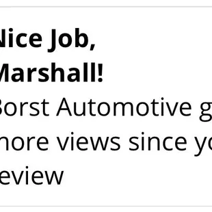 In just one day. Yelp is great!