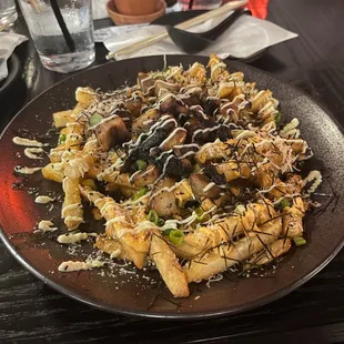 Sugoi Fries (with chashu)