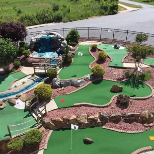 miniature golf course