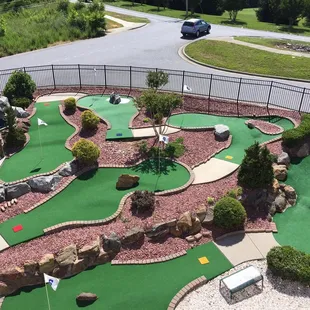 miniature golf course