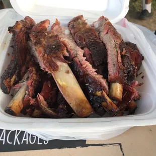 Slab of ribs