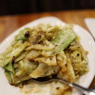 a plate of food on a table
