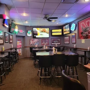 the interior of a restaurant