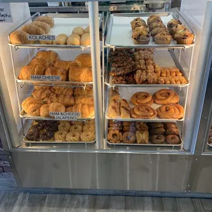 Display of donuts