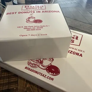 What's in the boxes?