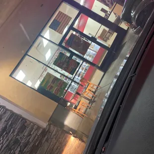 a view of the outside of a restaurant