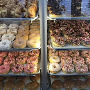 a variety of doughnuts