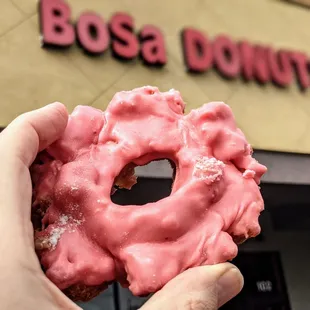Strawberry old fashioned at BoSa Donuts, Mesa, AZ