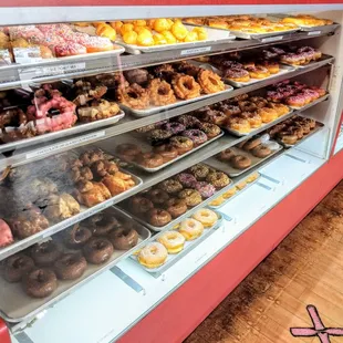 BoSa Donuts display