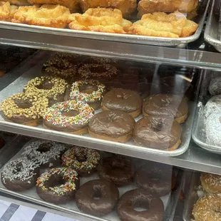 Looks nasty. Look at the stale icing and glaze on top of the donuts.