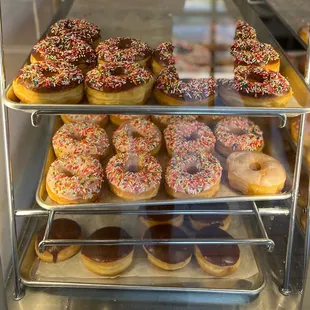 a variety of doughnuts