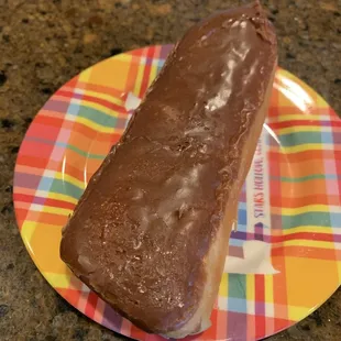 Chocolate Frosted Long Donut