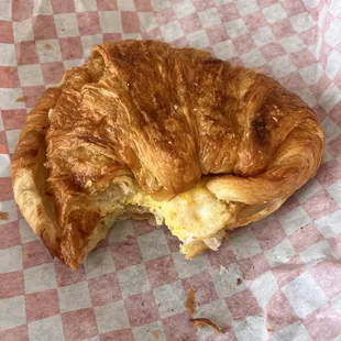 Bacon, Egg, and Cheese Sandwich croissant
