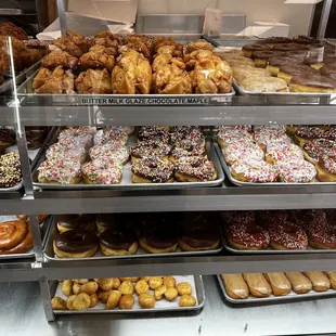 a variety of doughnuts