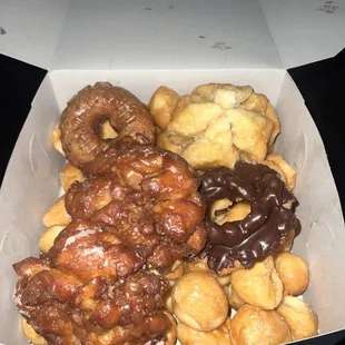 donuts and donut holes