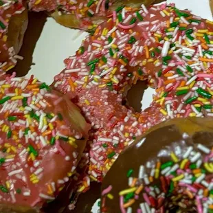 dough desserts, donuts, food