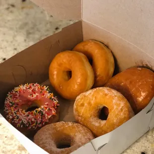 a box of doughnuts