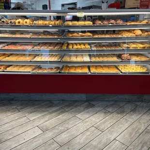 A case full of donuts