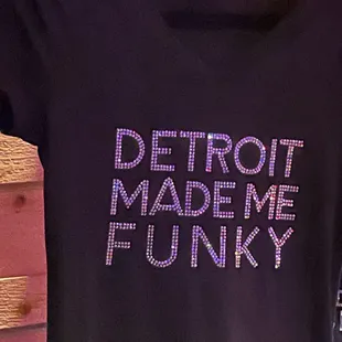detroit made me punk t - shirt