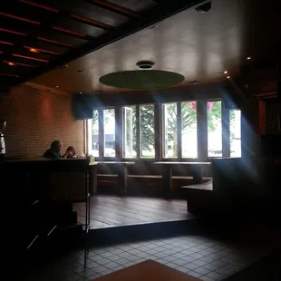 Grass on the ceiling